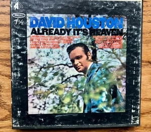 David Houston Already It's heaven Epic EN 653 Stereo 4 Track Reel to Reel Tested - Imagen 1 de 5