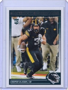 2024 Score - Rookies Cooper DeJean #334 (RC) Philadelphia Eagles - Picture 1 of 2