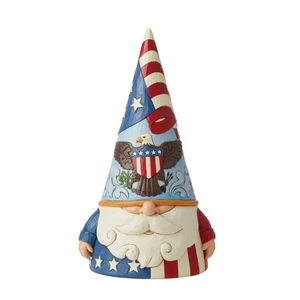 Jim Shore Heartwood Creek Four Seasons patriotischer Wichtel Figur 11 Zoll - Bild 1 von 7