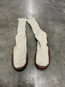 Acorn Ragg Wolle Original Slipper Ledersohle Herren 7,5-7,5 Damen 9,5-10,5 - Bild 1 von 5