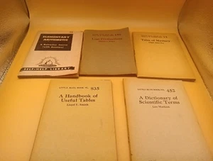 Self-help Library + Little Blue Book Lot Vintage Lost Civilization Arith. Etc.. - Foto 1 di 11