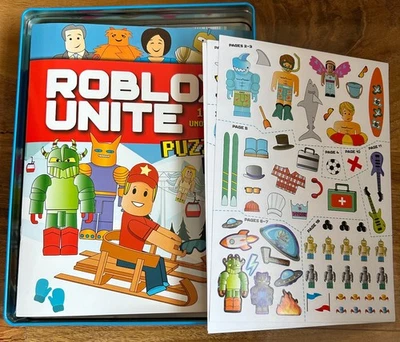 Unofficial Roblox Unite Activity Tin Of Four activity  Books - Image 1 of 3