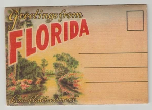 Florida, Tierra del Encanto, Carpeta de Recuerdo de Lino/Multivistas - Imagen 1 de 1