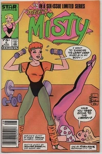 Meet Misty 5 Marvel Star Comics 1986 Edicola FN 6.0 Serie Limitata - Foto 1 di 12