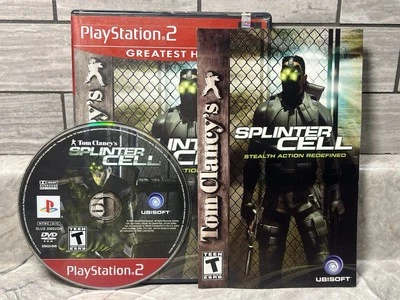 Tom Clancy's Splinter Cell: Stealth Action Redefined Greatest Hits PS2 -CIB - Image 1 of 4
