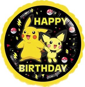 FOLIENBALLON POKEMON PIKACHU - Kindergeburtstag Kinder Geburtstag Party Ballon - Bild 1 von 1