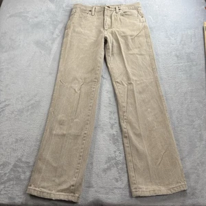Jeans cowboy vintage Wrangler 936 uomo 30x30 TAN slim denim western rodeo - Foto 1 di 11