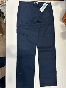 Set Of 3 Husky Boys 14 Navy Blue School Uniform Pants NWT - Picture 1 of 4