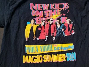 New Kids on the Block, Paula Abdul, DJ Jazzy Jeff Concert Tour Sirt 2024 Size XL - Picture 1 of 9