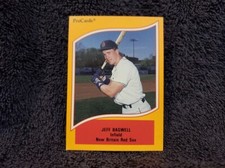 1990 Pro Cards #26 Jeff Bagwell RC, New Britain Red Sox, Houston Astros, NMMT!