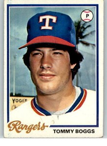 1978 Topps #518 Tommy Boggs F1C1012