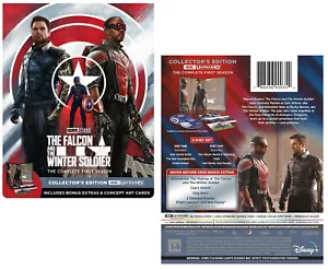 FALCON AND THE WINTER SOLDIER 1 2021 MARVEL Season Series US 4K UHD STEELBOOK sp - Picture 1 of 1