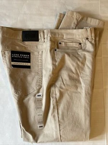 NEU Joseph Abboud Hose Herren 42x32 Khaki Gerade Baumwollmischung Stretch Taschen - Bild 1 von 9