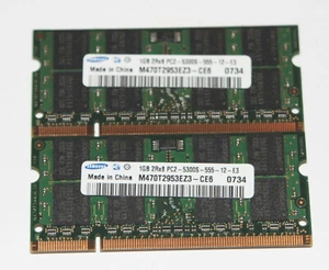 OEM 2gb (2 x 1gb) PC2-5300s Memory 449929-001 - HP DV6500 DV6000 DV6636nr Laptop - Picture 1 of 2