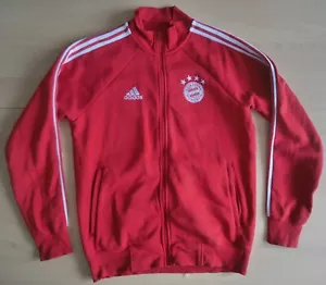 ABSOLUT TOP: FC BAYERN MÜNCHEN TRAININGSJACKE! SCHWERE AUSFÜ.! ADIDAS! Gr. M (L) - Bild 1 von 5