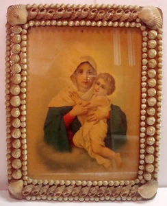Cáscara Antigua Madre Kuenzil Hermanos Schoenstatt Tres Veces Admirable Virgen Niño - Imagen 1 de 12