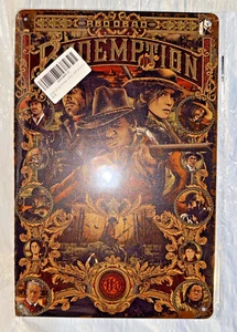 Red Dead Redemption Metal Tin Sign 12" X 8" Garage, Man Cave, Wall Art NEW - Picture 1 of 10