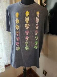 Crunchyroll Rokka Braves of the Six Flowers grau Unisex T-Shirt Anime Größe XL - Bild 1 von 2