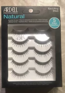 ARDELL Professional Natural Multipack 5 pair False Strip Eyelashes #110 Black - Picture 1 of 2
