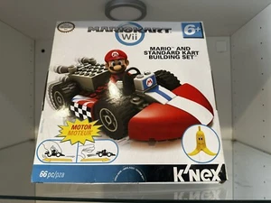 New K'NEX Set 38003 Mario Kart Wii Mario & Standard Kart KNEX Racing Toy Car - Picture 1 of 3