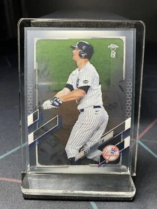 Topps 2021 cromado edición Ben Baller #105 DJ LeMahieu New York Yankees - Imagen 1 de 2