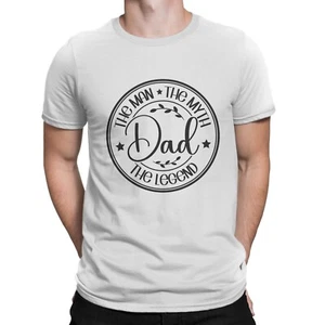 T-Shirt Mann Mythos Legende Papa lustig Geschenkidee Tee T-Shirt Vatertag Witz am besten - Bild 1 von 2