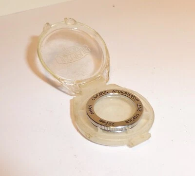 RARE OLYMPUS 22.5mm 30cm CLOSE UP ATTACHMENT LENS FILTER for OLYMPUS PEN CAMERAS - Image 1 of 4