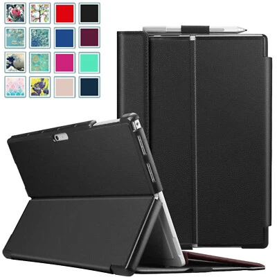 12.3'' Case For Microsoft Surface Pro 7 / 6 / 5 / 4 Slim Portfolio Cover Shell - Image 1 of 4
