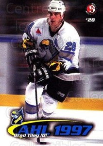 1997-98 Springfield Falcons #22 Brad Tiley