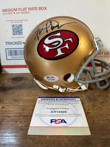 FRED DEAN SIGNED RIDDELL SAN FRANCISCO 49ERS MINI HELMET PSA AN15026 HOFER - Picture 1 of 3