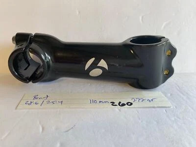 Bontrager bicycle +-7° STEM 110mm 28.6 x 31.8 handlebar - Image 1 of 4