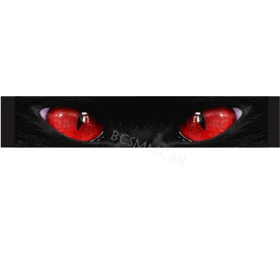 Car Front Windshield Sunshade Decal Eye Graphic Sticker Trim Vinyl Waterproof - Image 1 of 4