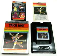 Trick Shot (Atari 2600, 1982) By Imagic (Box, Cartridge & Manual) NTSC
