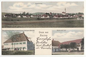 Dasing in Schwaben b. Aichach Friedberg, Dorfpartie Gasthaus Raitmair ~1910 - Picture 1 of 2