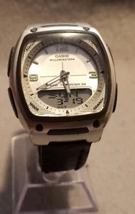 Very Nice Casio Telememo 30 World time 3 alarm mens watch - Picture 1 of 11