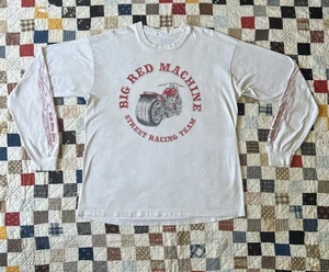rare vintage HELLS ANGELS SFV Longsleeve Shirt XL Big Red Machine Support 81 - Bild 1 von 10