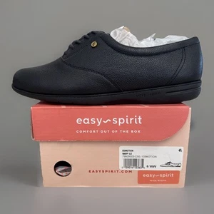 Easy Spirit ESMOTION Damen-Oxford-Flat, schwarz, Größe 6 WW US - Bild 1 von 4