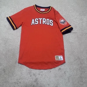 Houston Astros Shirt Damen Large orange Throwback Mitchell & Ness - Bild 1 von 10