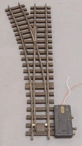 Piko 35226 G R7 22.5° Brass Left Hand Manual Switch Turnout EX - Picture 1 of 2