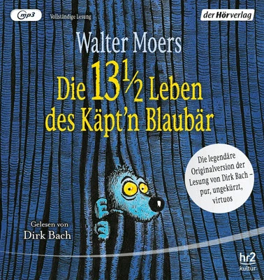 Die 13 1/2 Leben des Käpt'n Blaubär - das Original | Walter Moers | MP3-CD - Bild 1 von 2