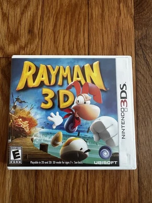Rayman 3D (Nintendo 3DS, 2011) CIB Complete W/ Manual Tested Ubisoft Games - Image 1 of 4