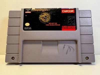 Wizardry V: Heart of the Maelstrom (Super Nintendo SNES, 1994) Authentic. Saves. - Image 1 of 3