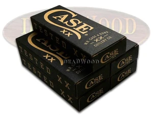 Case xx Cajas de Cuchillos para Cuchillos de Bolsillo Negro y Bronceado Cantidad de 5 - Imagen 1 de 4