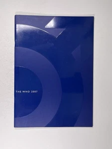 The Who Programme Pete Townshend Concert Souvenir Original 2007 - Picture 1 of 13