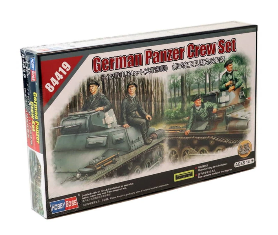 German Panzer Crew Set / 1:35 - Hobby Boss - 84419