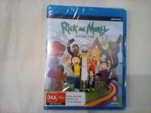Rick and morty season 2 blu ray new and sealed tracked royal mail - Picture 1 of 2