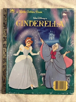 Vintage A Little Golden Book Disney’s Cinderella 1986 103-57 #3859 - Image 1 of 4