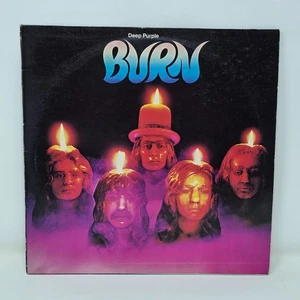 Deep Purple – Burn UK Vinyl LP 2nd Transitional Issue Gram/EMI Labels - Picture 1 of 5