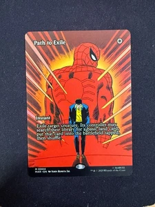Path to Exile (BORDERLESS) Marvel's Spider-Man - Magic/MTG - Picture 1 of 2