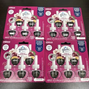 NEW Glade PlugIns Refill 5 CT, Vanilla Passion Fruit, 3.35 FL. OZ - Picture 1 of 6
